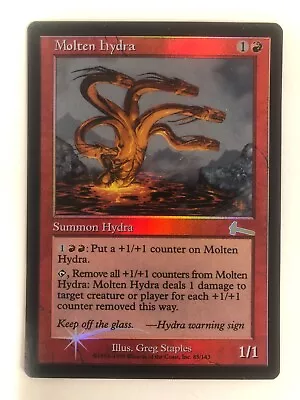 MTG 1x Molten Hydra - Urza's Legacy (FOIL) NM Magic The Gathering- 493 • $17.16