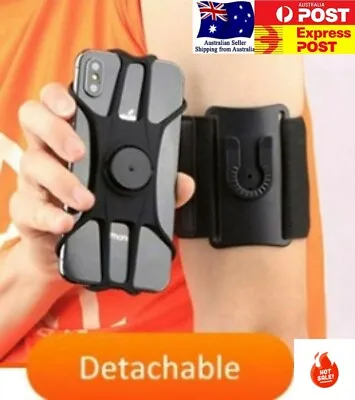 $24.99 • Buy Armband Phone Holder 4-6.5  Iphone Samsung Sport Gym Running Black👍👍 👍
