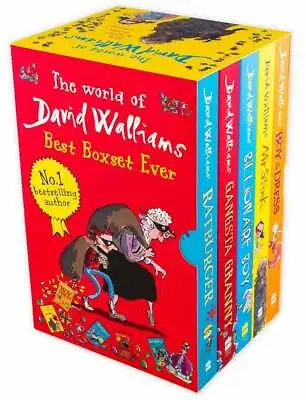 The World Of David Walliams Collection 5 Books Box Set Gangsta  | David Walliams • £17.17