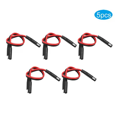 5x 12  12 Gauge 2 Pin Quick Disconnect Audiopipe Polarized Wire Harness US • $13.94