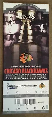 Chicago Blackhawks 2010 Stanley Cup Round 4 Final MEGA TICKET • $39.10