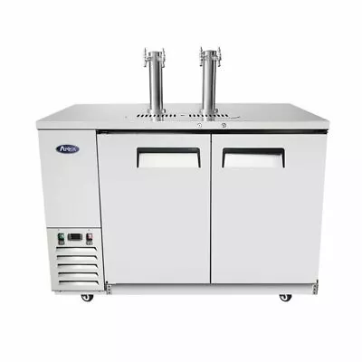 Atosa USA MKC58GR 57  2 Towers Draft Beer Cooler Dispenser 17.3 Cu. Ft. • $2812