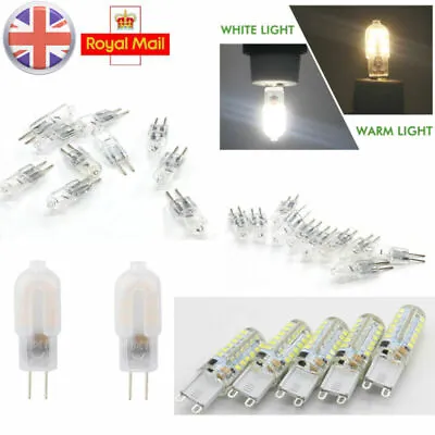 G4 G9 LED Bulbs Halogen ECO Capsule Lamp Clear 2/5/10/20/25/40/60W Energy Saving • £3.35