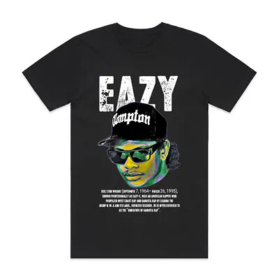 Custom T Shirt Eazy E Eric Wright World Music Hip Hop R&b Vintage Tee Artist Pop • $39.99