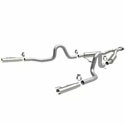 MAGNAFLOW Stainless CAT BACK EXHAUST SYSTEM FIT 1999-2004 Ford MUSTANG 3.8L V6 • $904.59