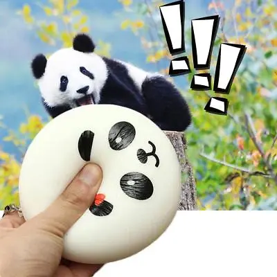 $2.67 • Buy Squishy Venting Ball Joke Toy Simulation Silicone PU Cartoon Panda Squeeze SY