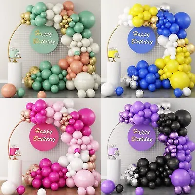 Balloon Arch Kit +Balloons Garland Birthday Wedding Party Baby Shower Decor UK. • £7.49