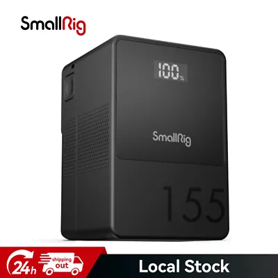 SmallRig VB155 V Mount Battery 10500mAh OLED Display Camera / Light Battery-3581 • $379