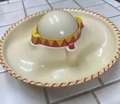 The Original Mexican Hat Chips And Salsa Bowl 2001 Musical Animated Working • $85