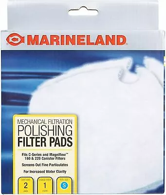 Marineland 160/220 Magniflow/C-Series Polishing Pads Rite Size S  2 Pack • $6.19