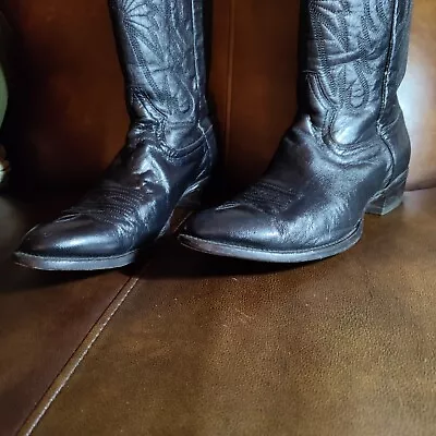 Mens Leather Corral Western Cowboy Boots -10D ⚠️FREE SHIPPING⚠️ • $51