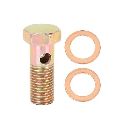 M14x1.5mm Metric Thread Banjo Bolts Brake Fitting Adapter With Washers For Car • $9.29