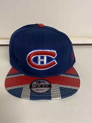 Montreal Canadiens NHL New Era 9Fifty SnapBack Hat/Cap NWT • $21.99