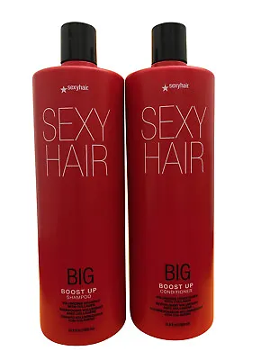 Sexy Hair Big Boost Up Volumizing Shampoo & Conditioner Set 33.8 OZ Each • $35