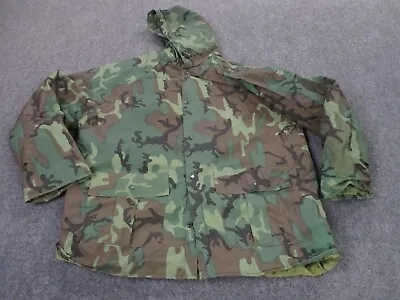 Vintage Ozark Trail Jacket Adult XL Camo PVC Hunting Outdoors Waterproof Mens • $24.95