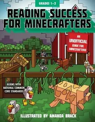 Reading Success For Minecrafters: Grades 1-2 - Paperback By Sky Pony - GOOD • $4.46