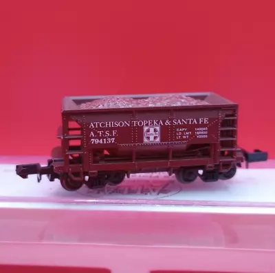 70 Ton Ore Car With Load MILWAUKEE ROAD #76459 ATLAS N Scale 3206 NOS • $14.95