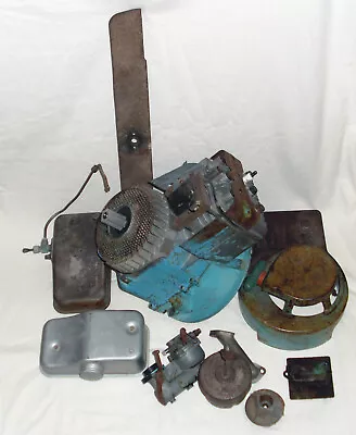 Vintage Briggs & Stratton 6BH Aluminum Excello Lawn Mower Engine Parts Lot • $95