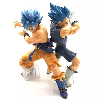 BANDAI Dragon Ball Ichiban Kuji Prize A Super Saiyan God Son Goku Vegeta • $74.88