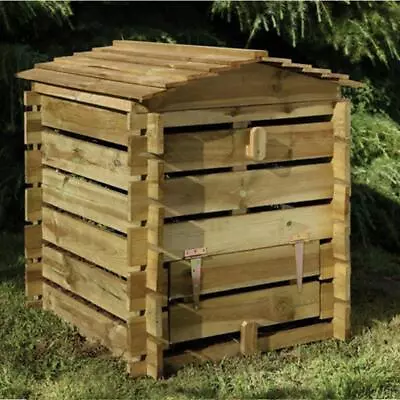 £205.61 • Buy Garden Composter Wooden 250L Beehive - Eco-Friendly Box