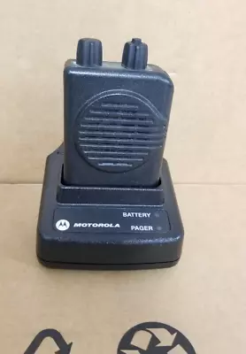 Motorola MinitorV UHF 453-461 MHz Stored Voice Pager A03KMS9239BC (READ) #L905B • $79.99