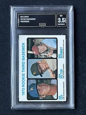 1973 Topps Mike Schmidt RC #615 GMA 3.5 • $149.99