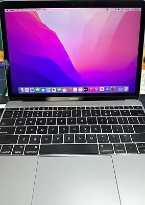 Apple MacBook Core Intel M3  8GB RAM 256GB SSD 12  MNYK2LL/A -Space Gray C Grade • $229