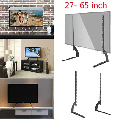 £13.99 • Buy Desk Tabletop TV Stand Mount Bracket For 32 37 42 50 55 60 65 Inch Samsung Sony