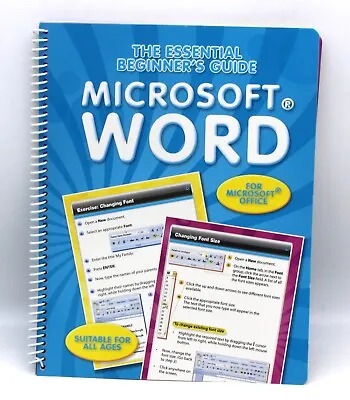 Microsoft Word Office Beginner's Guide Computer Learning Work Educational Book • £6.99