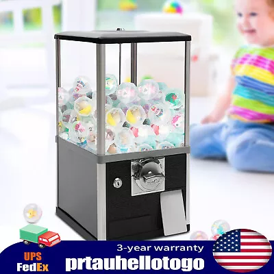 Freestanding 45-50mm Capsule Toys Vending Machine 2*25Cents Coin Gumball Machine • $115