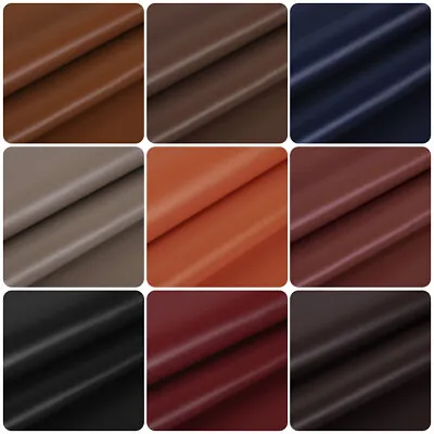 1.2mm Marine Vinyl Continuous Faux Leather Upholstery Fabric Boat Auto Outdoor • $12.89