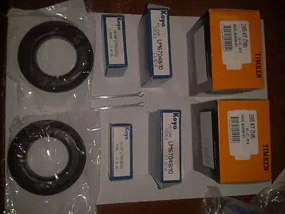 Timkenfront & Rear 4 Wheel Bearing Kitfor Holden One Tonner Hq Hj-hz Wb 71-84 • $185