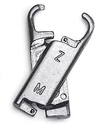 PGI Traders Replacement Locking Zipper Pulls | Long-Lasting Fix | 1.5” Silver • $18.23