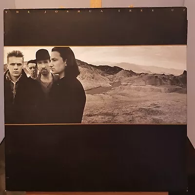 U2  Joshua Tree  Island U26 UK 1987 EMI Press Gatefold Inner & Black Inner EX/EX • £45