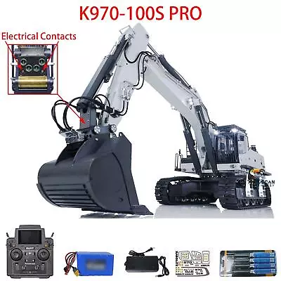 KABO Hydraulic 1/14 RC Assembled Excavator Digger Model K970 100S Pro PL18EVLite • $10505.61