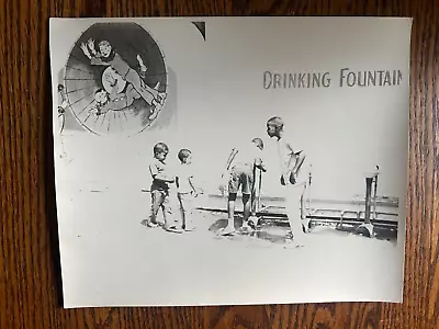 Vintage Hersheypark Photo: The Drinking Fountain • $20