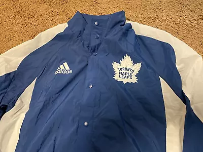 Adidas Toronto Maple Leafs NHL Blue Hockey Jacket HP1696 Mens XL • $39.99