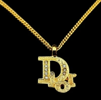 °♡ Vintage Christian Dior Pendant Necklace ♡° Stamped C. Dior ♡° • £110