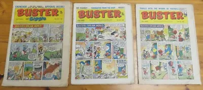 £2.95 • Buy 3x Buster Comics 20th July 1968, 26th July 1969 And 16th May 1970