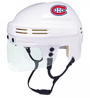 Montreal Canadiens White Unsigned Collectible Mini Hockey Helmet • $24.99