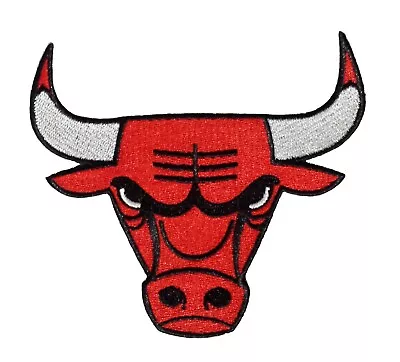 Chicago Bulls NBA Basketball Embroidered Iron On Patch • $11.45