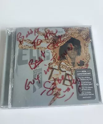 CD Elvis Presley: Elvis At Stax Signed By DJ STEVE CONLEY - NEW & SEALED  • $20.19