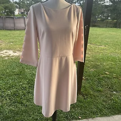 Vince Camuto Women’s Pink  Cocktail Dress Short Half Sleeve Size 10 • $14