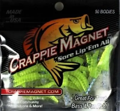 NEW    CRAPPIE MAGNET - 50 Pc PK    • $9.99