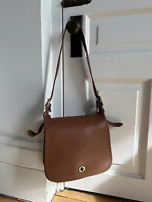 Vintage Tan Coach Stewardess Bag 9525 • $262.17