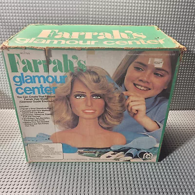 1977 Farrah's Glamour Center Farrah Fawcett Grooming Hair Makeup Training Mego • $90