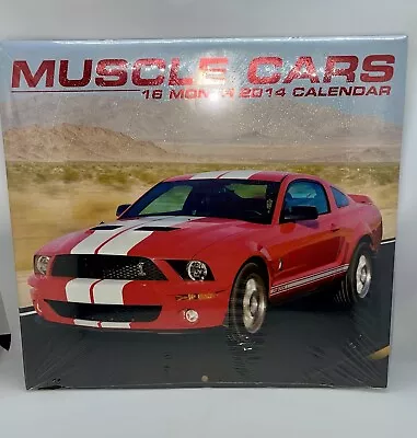 Collectible Muscle Cars 2014 Calendar Mustang GTO Viper Challenger. • $19.99