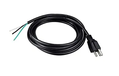 22 Gauge 3 Prong 4 Ft. Heavy Duty Replacement Power Supply Cord Cable 110V  • $3.99