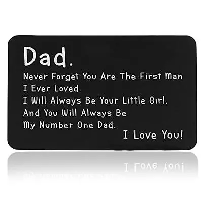 I Love You To Father Gift From Daughter For Dad Husband Christmas Birthday Fa... • $18.23