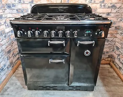 Rangemaster Elan 90 Dual Fuel Black - DELIVERY AVAILABLE • £960